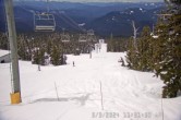 Archived image Webcam Timberline Lodge Ski Area - View Jeff Flood Express 10:00