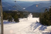 Archived image Webcam Timberline Lodge Ski Area - View Jeff Flood Express 14:00