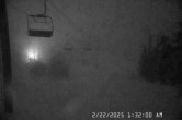 Archived image Webcam Timberline Lodge Ski Area - View Jeff Flood Express 00:00