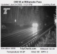 Archiv Foto Webcam Willamette Pass: Blick auf die Strasse 18:00