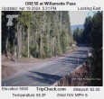 Archiv Foto Webcam Willamette Pass: Blick auf die Strasse 17:00