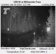 Archived image Webcam Road Condition Cam at Willamette Pass 03:00