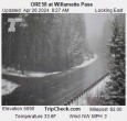 Archived image Webcam Road Condition Cam at Willamette Pass 09:00