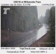 Archiv Foto Webcam Willamette Pass: Blick auf die Strasse 17:00