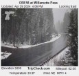 Archived image Webcam Road Condition Cam at Willamette Pass 23:00