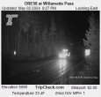 Archived image Webcam Road Condition Cam at Willamette Pass 21:00