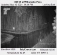 Archived image Webcam Road Condition Cam at Willamette Pass 23:00