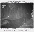 Archived image Webcam Road Condition Cam at Willamette Pass 01:00