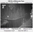 Archived image Webcam Road Condition Cam at Willamette Pass 03:00