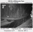 Archiv Foto Webcam Willamette Pass: Blick auf die Strasse 17:00