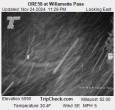 Archived image Webcam Road Condition Cam at Willamette Pass 23:00