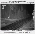 Archived image Webcam Road Condition Cam at Willamette Pass 01:00