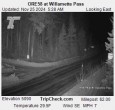 Archived image Webcam Road Condition Cam at Willamette Pass 05:00