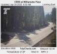 Archived image Webcam Road Condition Cam at Willamette Pass 09:00