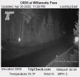 Archived image Webcam Road Condition Cam at Willamette Pass 23:00