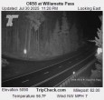 Archived image Webcam Road Condition Cam at Willamette Pass 23:00