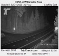 Archived image Webcam Road Condition Cam at Willamette Pass 03:00