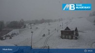 Archived image Webcam Mlade Buky Ski Resort, Czech Republic 08:00