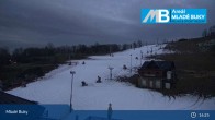 Archived image Webcam Mlade Buky Ski Resort, Czech Republic 00:00