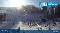 Archived image Webcam Mlade Buky Ski Resort, Czech Republic 10:00