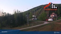 Archiv Foto Webcam Harrachov: Skipiste und Skisprunganlage am Teufelsberg 23:00