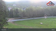 Archiv Foto Webcam Harrachov: Skipiste und Skisprunganlage am Teufelsberg 04:00