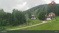 Archiv Foto Webcam Harrachov: Skipiste und Skisprunganlage am Teufelsberg 10:00