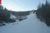 Archived image Webcam Top station of chairlift Cenry Vrch (Ještěd) 13:00