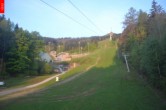 Archived image Webcam Top station of chairlift Cenry Vrch (Ještěd) 05:00