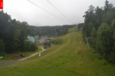 Archived image Webcam Top station of chairlift Cenry Vrch (Ještěd) 11:00