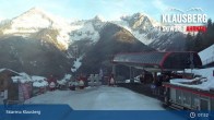 Archiv Foto Webcam Ahrntal - Bergstation Kabinenbahn Klausberg 07:00