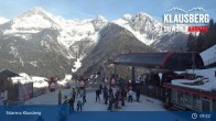 Archiv Foto Webcam Ahrntal - Bergstation Kabinenbahn Klausberg 08:00