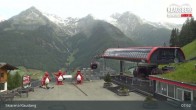 Archiv Foto Webcam Ahrntal - Bergstation Kabinenbahn Klausberg 07:00