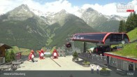 Archiv Foto Webcam Ahrntal - Bergstation Kabinenbahn Klausberg 12:00