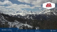 Archived image Webcam Alta Badia Ski Resort - La Crusc 10:00