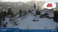Archived image Webcam Alta Badia Ski Resort - La Crusc 08:00