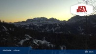 Archived image Webcam Alta Badia Ski Resort - La Crusc 00:00