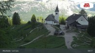 Archived image Webcam Alta Badia Ski Resort - La Crusc 08:00
