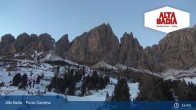 Archived image Webcam Passo Gardena - Alta Badia 16:00