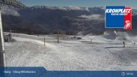 Archived image Webcam Kronplatz - Olang Mid Station 08:00