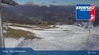 Archived image Webcam Kronplatz - Olang Mid Station 12:00