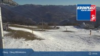 Archived image Webcam Kronplatz - Olang Mid Station 08:00