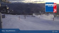 Archiv Foto Webcam Kronplatz - Olang Mittelstation 06:00