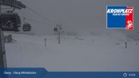 Archiv Foto Webcam Kronplatz - Olang Mittelstation 14:00