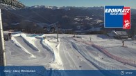 Archiv Foto Webcam Kronplatz - Olang Mittelstation 08:00