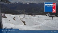 Archiv Foto Webcam Kronplatz - Olang Mittelstation 14:00