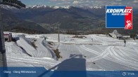 Archiv Foto Webcam Kronplatz - Olang Mittelstation 16:00