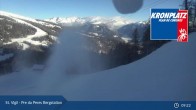 Archived image Webcam Kronplatz: St. Vigil - Pre da Peres Top Station 08:00