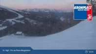 Archived image Webcam Kronplatz: St. Vigil - Pre da Peres Top Station 00:00