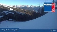 Archived image Webcam Kronplatz: St. Vigil - Pre da Peres Top Station 08:00